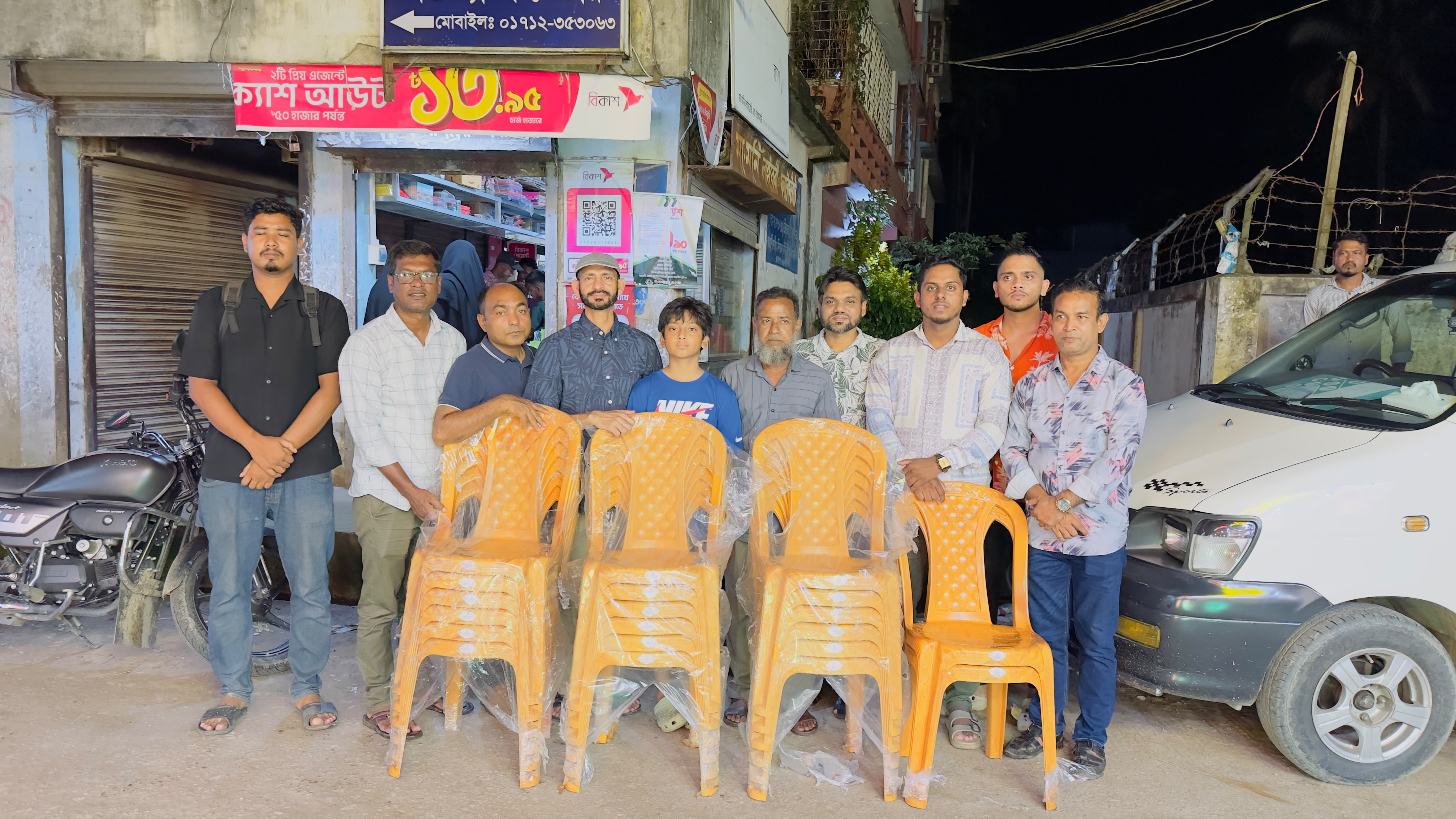 ‎রাশিদ আলী ফাউন্ডেশনের ২০টি চেয়ার পেল কুলাউড়া পাবলিক লাইব্রেরি